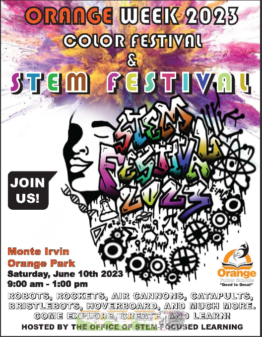 Orange Week on June 10, 2023 at Monte Irvin Orange Park from 9AM-1PM